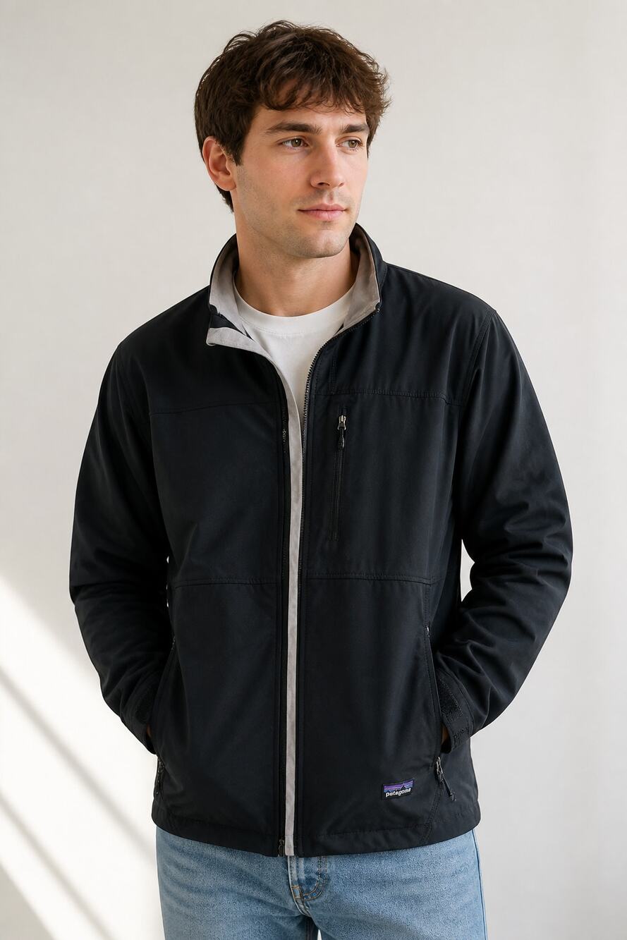 Patagonia Men's XXL Black Softshell Jacket